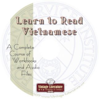 Learn to Read Speak Vietnamese Language Course DVD