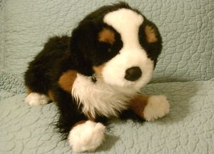 Douglas Plush Bernese Mountain Dog Stuffed Animal Puppy Trevor 16in