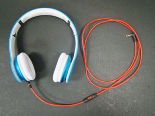 beats audio by dr dre solo hd onear headphone blue audio cable pro