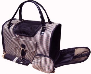 Cat Dog Pet Hounds Tooth Carrier Tote Shoulder Purse