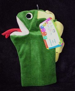 Baby Einstein Bard Green Dragon Hand Puppet Toy