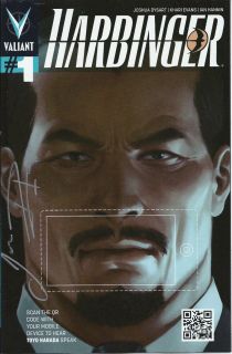 Harbinger #1   All 4 covers Dysart signed 150 QR Voice Variant & COAs
