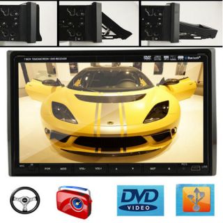 Indash 7Touch Screen Car DVD Stereo FM TV USP Adapter