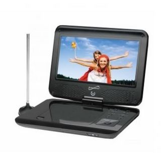 Supersonic 9 LCD Portable  CD DVD Player w TV Tuner