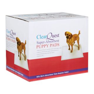 ClearQuest Puppy Dog House Training Pads Reg 300 Count