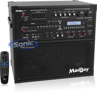 Madboy BOOMER 100 Watt Multi Format Karaoke Player System