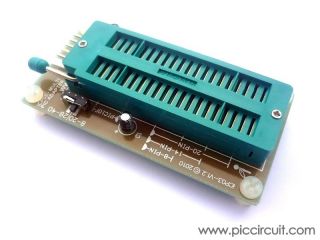 PIC programming adapter which can supports the PIC10F, PIC12F, PIC16F