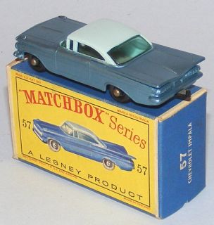 Matchbox Regular 57 B Chevrolet Impala bpw Near