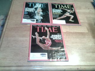  of 3 copies Time Mag July 30 2012 Gabby Douglas Lolo Jones Ryan Lochte