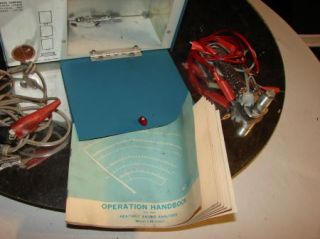 Vintage Heathkit Tach Dwell Volt Meter Engine Analyzer cm 1050 Works