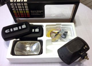 NOS New Old Stock Cibie Iode Series 95 Driving Light Set Clear