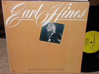 Earl Hines Boogie Woogie on St Louis Blues LP Prestige