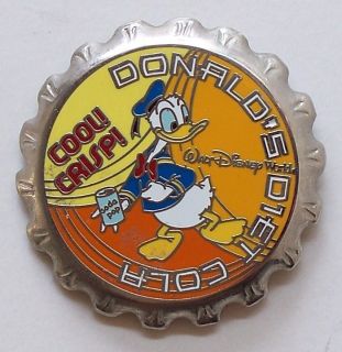 Donalds Diet Cola Pin Pinback Walt Disney World