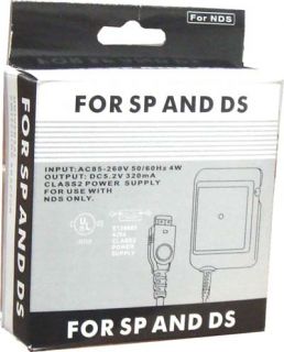 New GBA SP Nintendo DS AC Power Adapter 100 240V