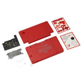 Red Full Housing Case Full Shell Cover for Nintendo DSi NDSi ll US