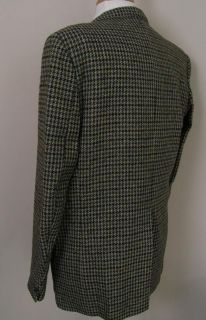 Donegal Magee Vintage Tweed Blazer Olive Brown 42L