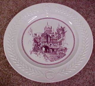 Wedgwood University Pennsylvania Archway Dinner Plate