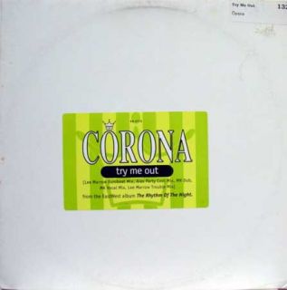 corona try me out label eastwest records format 33 rpm 12 single
