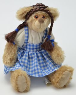 Collectible Dorothy The Wonderful Wizard of oz Teddy Bear Jaymar