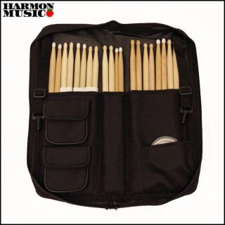 Drumstick Bag Drum Sticks Case 7 Pocket Nice Stick New