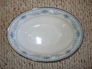 Noritake Vegetable Serving Bowl Blue Hill 2482 Contemporary Fine China