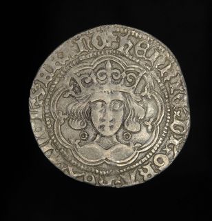  Henry VI Medieval Silver Groat Coin Calais Mint   Ex Reigate Hoard