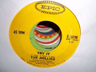  Hollies Try It Jennifer Eccles 7"