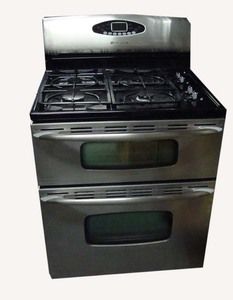 maytag mgr6751bds 30 freestanding gas double oven range this unit