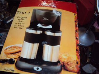 Melitta Take 2 Dual Travel Mug Coffee Maker ME2DTMB