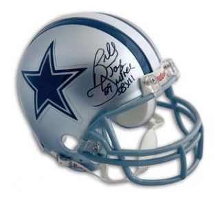 Billy Joe Dupree Autographed Dallas Cowboys Mini Helmet