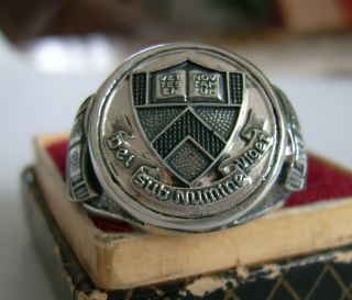 Princeton University Silver Ring 925