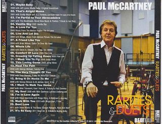 Paul McCartney Rarities Duets CD Mint 21 RARE Tracks from 2000 2011