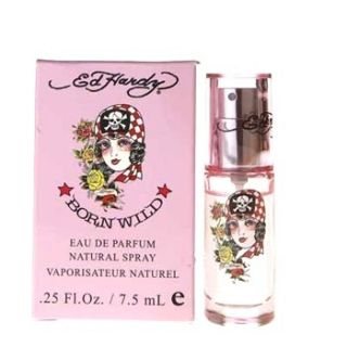 Ed Hardy Born Wild 0 25oz Mini EDP Spray Perfume Women