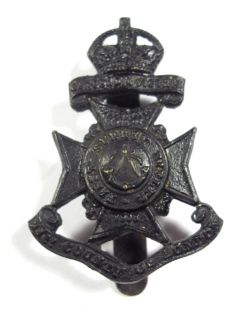 21st Bn. (1st Surrey Rifles) London original Cap Badge.   