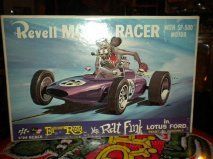 1964 REVELL, ED ROTH,RAT FINK in Lotus FORD/Slot Car 1/24 Model Racer