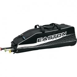New 2012 Easton TYPHOON Wheeled Rolling Bat Bag Roller Bag BLACK