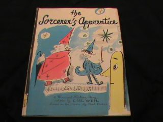The Sorcerers Apprentice Lisl Weil Paul Dukas 1962 Vintage Book