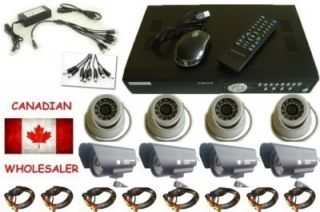 REALTIME 8CH H264 240FPS STANDALONE DVR CCTV Security W AUDIO