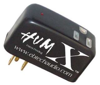 Ebtech HUM X Plug in Ground Loop Audio AC Hum & Buzz Eliminator, Safe
