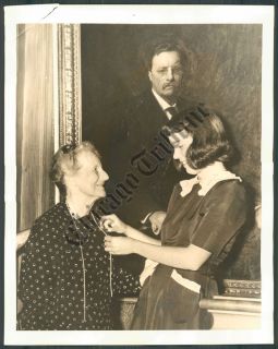 Ct Photo Ash 285 Mrs Theodore Roosevelt Edith 1940