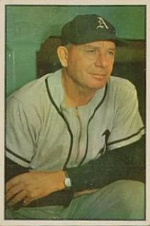 jimmy dykes as manager of the athletics