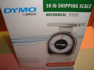 Dymo by Pelouze 1 50 lb Mechanical Shipping Scale