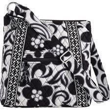 VERA BRADLEY  NIGHT AND DAY   LARGE HIPSTER