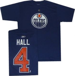 Edmonton Oilers Taylor Hall T Shirt Jersey XXL Royal Blue