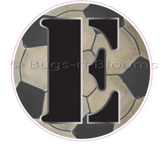 Soccer Ball Letter Boy Sport Name Alphabet Wall Sticker Mural Vinyl