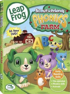 Leap Frog Phonics Farm Canadian Release New DVD