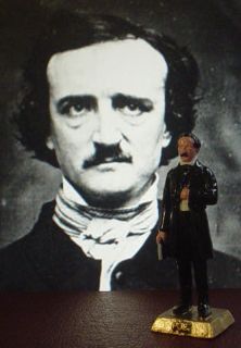 Edgar Allan Poe Figurine Add to Your Marx Toys Set