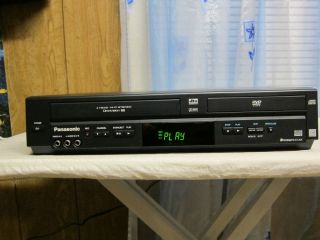 Panasonic PV D4744A DVD VCR Combo Player
