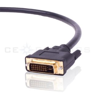  gold plated dvi d digital digital dual link cable 9 9gbps 24 1 pin