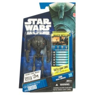 Star Wars CW16 Super Battle Droid Action Figure  Not Mint Box